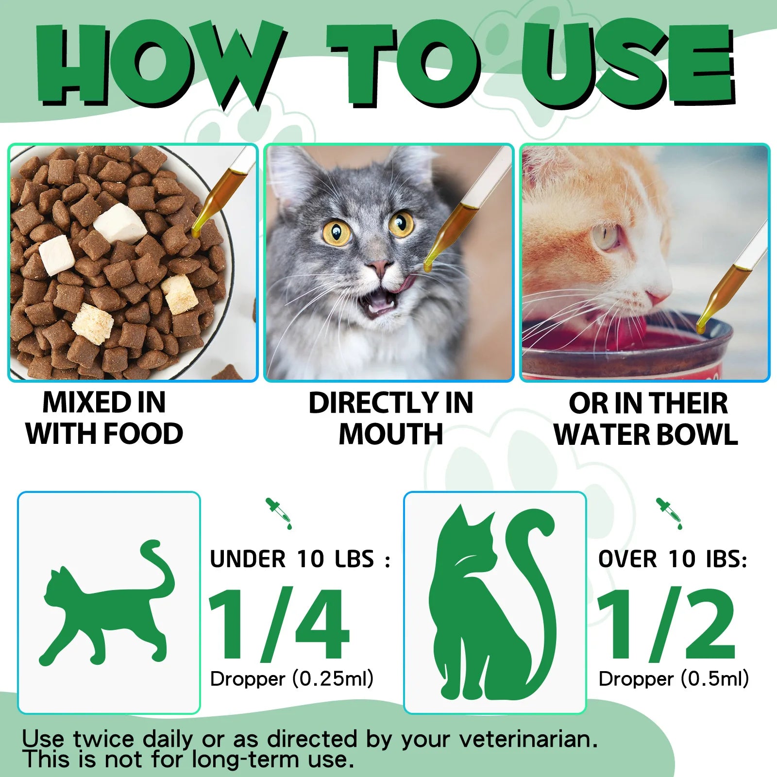 Cats Natural Broad Spectrum Treatment in Liquid Form for Tapeworm Whipworm Roundworm Hookworm Prevention Medication Supplements