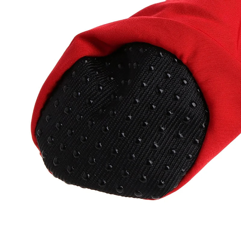 Summer Dog Shoes Rain Waterproof Pet Boots Socks Rubber Anti-slip Shoes Reflective soft puppy Dog Footwear for Small medium dogs