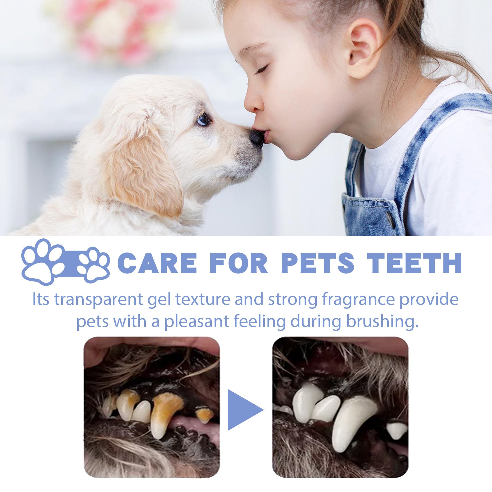 Pet Toothpaste For Cat Dog Fresh Breath Deep Cleaning Removing Stain Oral Plaque Prevent Teeth Calculus Cats Edible Toothpaste