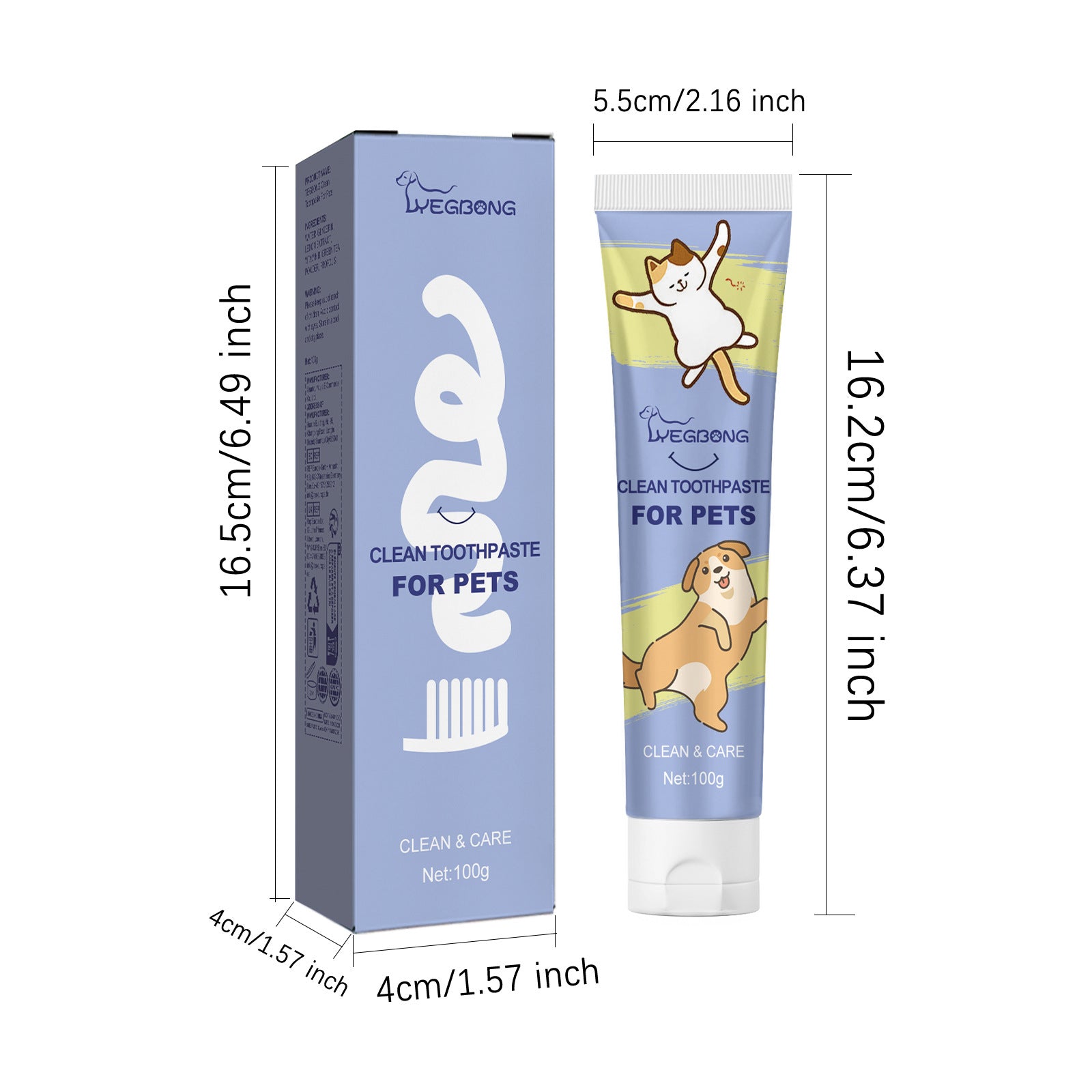 Pet Toothpaste For Cat Dog Fresh Breath Deep Cleaning Removing Stain Oral Plaque Prevent Teeth Calculus Cats Edible Toothpaste