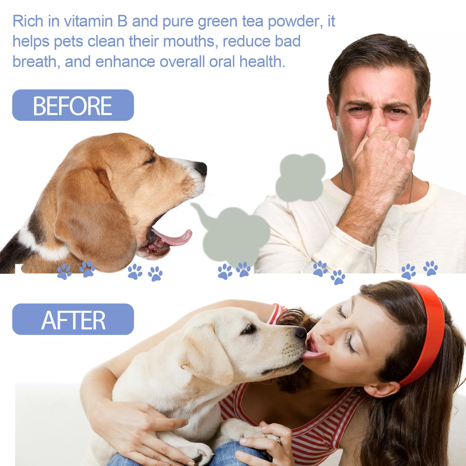 Pet Toothpaste For Cat Dog Fresh Breath Deep Cleaning Removing Stain Oral Plaque Prevent Teeth Calculus Cats Edible Toothpaste