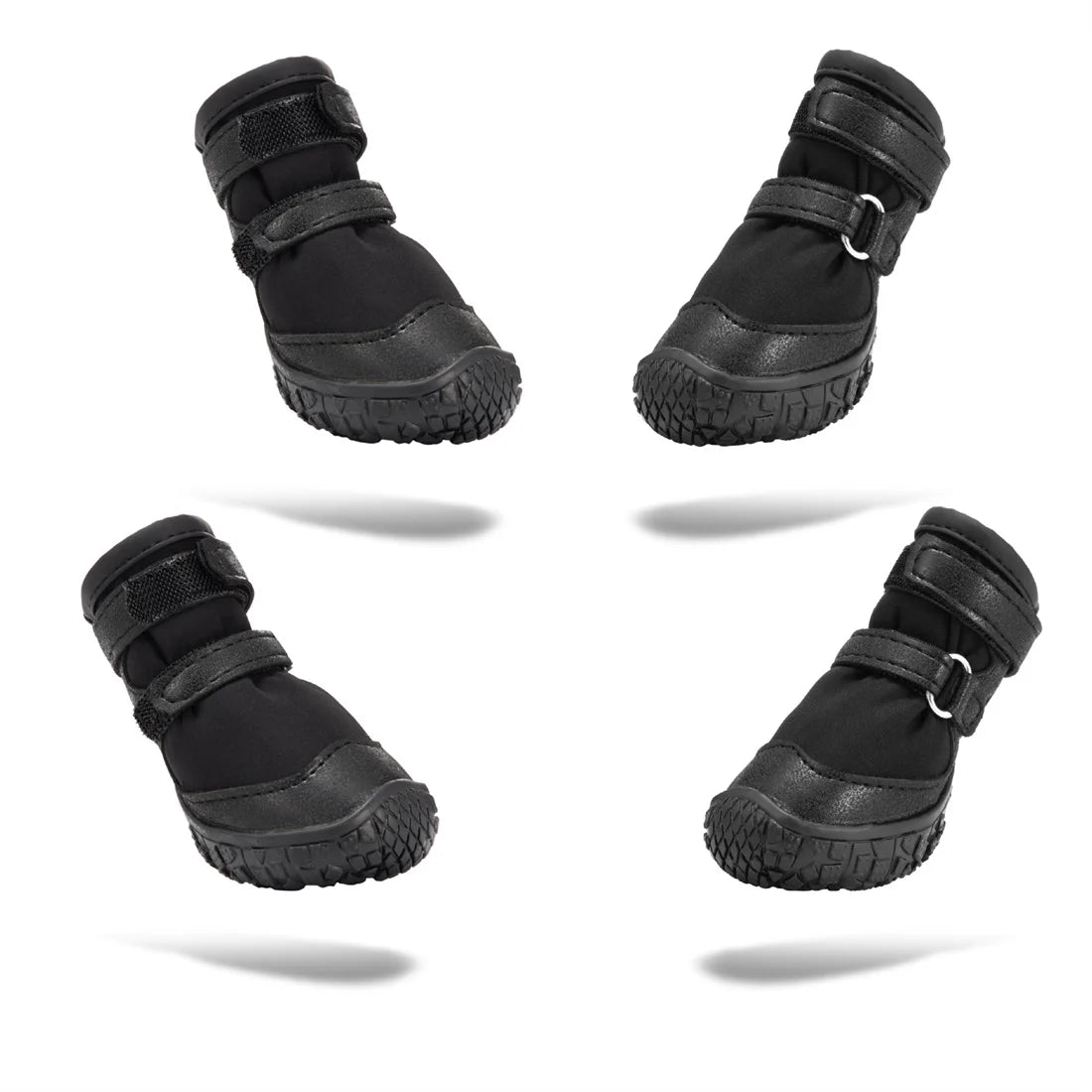 Black Shoes For Dogs Outdoor Durable Dog Shoes Non-Slip Boots For Small Breeds Dogs Teddy Pull Chihuahua Shoes Breathable