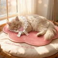 2-in-1 Cat Grooming Cushion Brush Bed Mat  Pet Sleeping Mat Kitten Puppy Nest Pet Cushion Cat Accessories