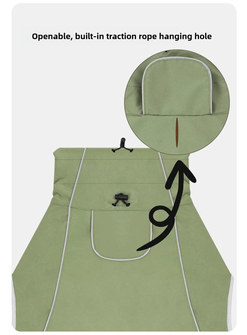 Dog Clothes Outdoor jacket Outfit Waterproof Rainproof Clothing Coat Pet Outdoor Rain Dual Use Cloth Large Dog Pet Wind Clothes