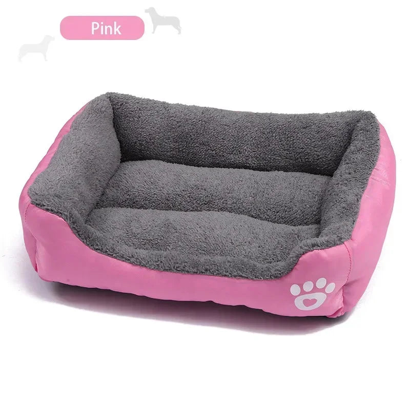 Dog Bed Pets House for Puppy Small Medium Large XXL Supplies Kennel Mat Nesk Sleeping Plush Washable Cat cushion Products indoor