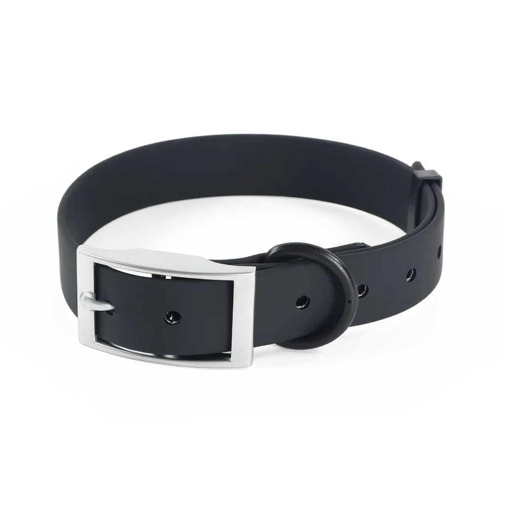 Universal Waterproof Dog Collars With Zinc Alloy Buckle PVC Rubber for Medium Small Dog Collar for Cats