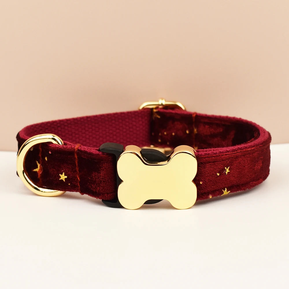 Premium Custom Engraved Dog Collar for Small Medium Large Dogs Pet Supplies with Nameplate - Durable Comfortable Fit