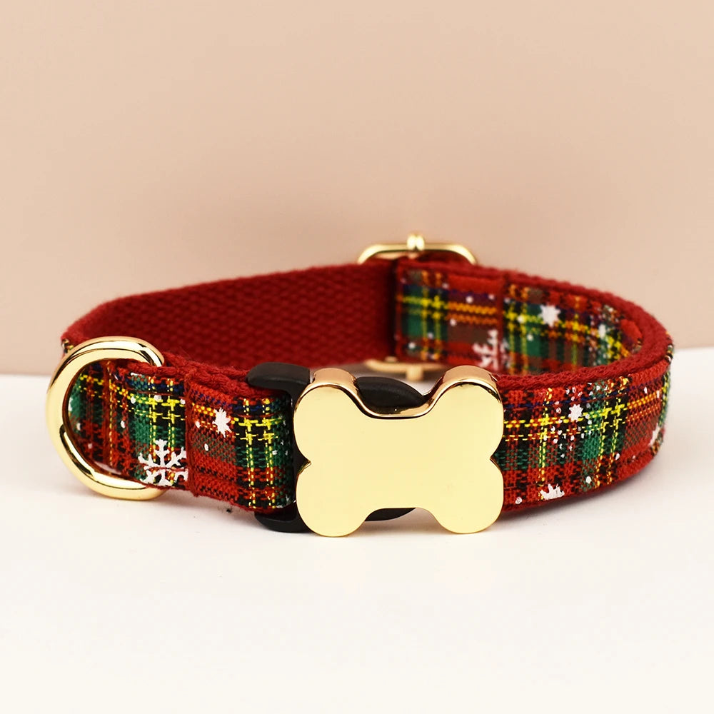 Premium Custom Engraved Dog Collar for Small Medium Large Dogs Pet Supplies with Nameplate - Durable Comfortable Fit
