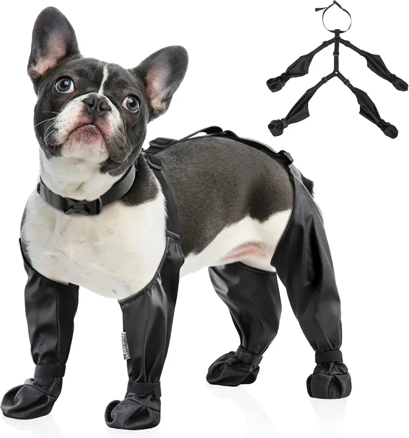 2025 New Anti-Slip Dog Shoes Pet Paw Protector Adjustable Rain Snow Booties for Outdoor Walking Running Pet Supplies Dog Shoe