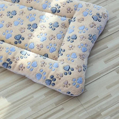 Portable Dog Sleeping Bed Mats Pet Blanket Plush Washable Cat Sofa Bed Mat Home Travel Comfortable Warm Soft Flannel relax Towel
