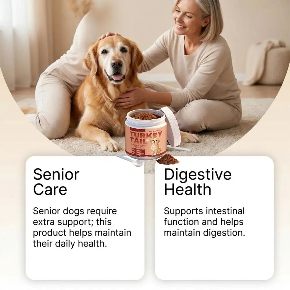 100g Bacon Flavored Pet Health Supplement Elderly Dog Maintenance Joint Intestinal Skin Care Dog Probiotics Immune Support Agent