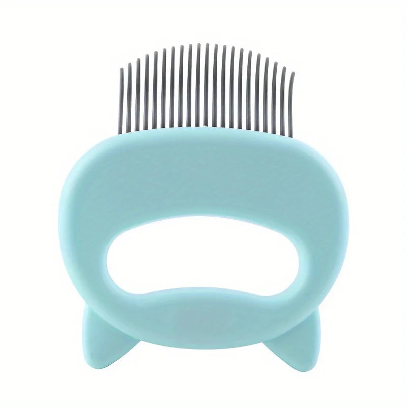 Cat Massage Comb detangling comb Easy Grip Handle Effectively Remove Cat Hair Fine Soft Brush Hair Multi-Color Grooming Tools