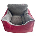 Dog Bed Removable  Machine Washable Pet Car Seat Cover Pet Animal Nest Cushion Dogs Cats Sofa Bedding Travel Mattress for Pets