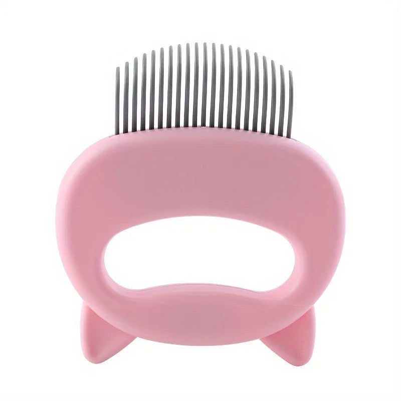 Cat Massage Comb detangling comb Easy Grip Handle Effectively Remove Cat Hair Fine Soft Brush Hair Multi-Color Grooming Tools