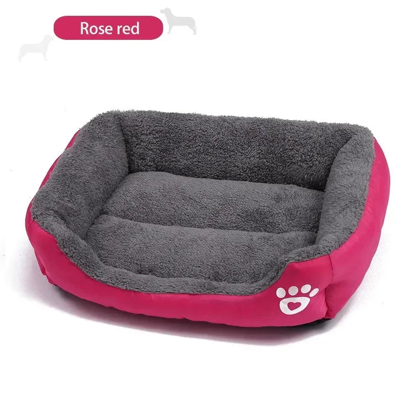 Dog Bed Pets House for Puppy Small Medium Large XXL Supplies Kennel Mat Nesk Sleeping Plush Washable Cat cushion Products indoor