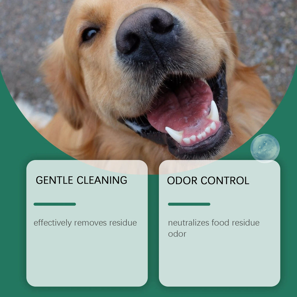 Dog Teeth Cleaning Powder Gentle Remove Tartar Plaque Calculus Freshen Breath Strengthen Protect Gum Health Pet Oral Care Powder