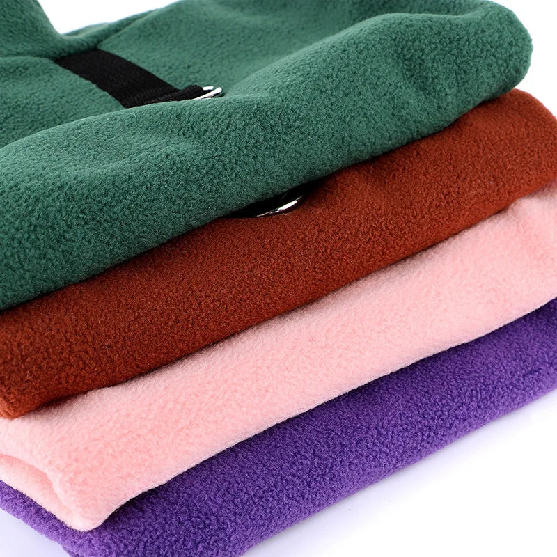 Pet Dog Clothes,Polar Fleece Warm Dog Vest,Fashion Comfortable and Breathable Dog Cothes,Clothes for Small and Medium-sized Dogs
