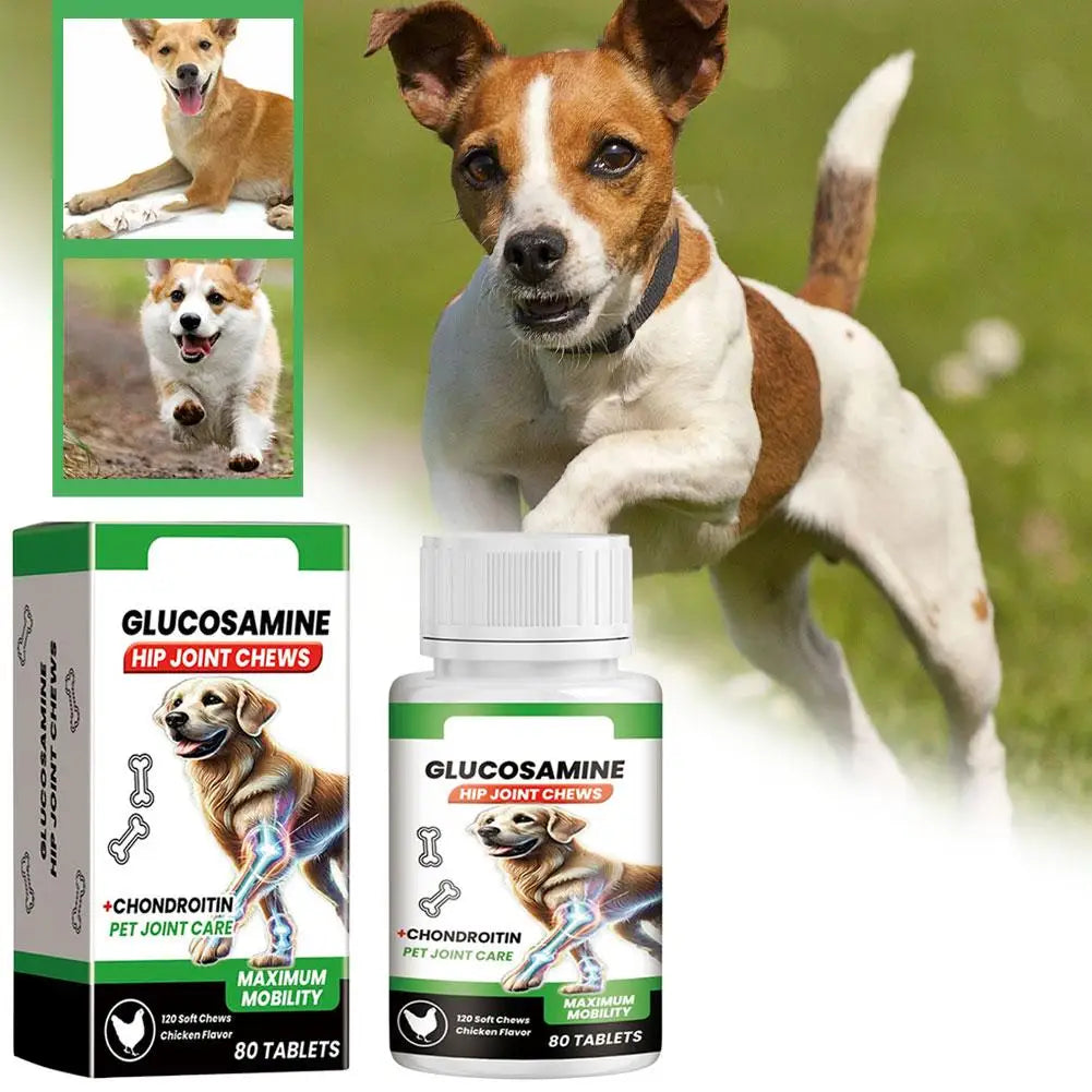 Dog Joint Support Chews Glucosamine Chondroitin Hip Joint Chews For Dogs Mobility Support Enhance Vitality Pet Joint Care