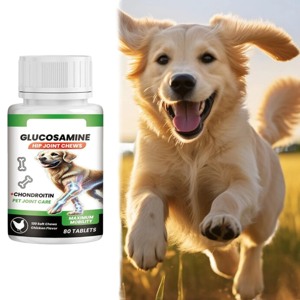 Dog Joint Support Chews Glucosamine Chondroitin Hip Joint Chews For Dogs Mobility Support Enhance Vitality Pet Joint Care