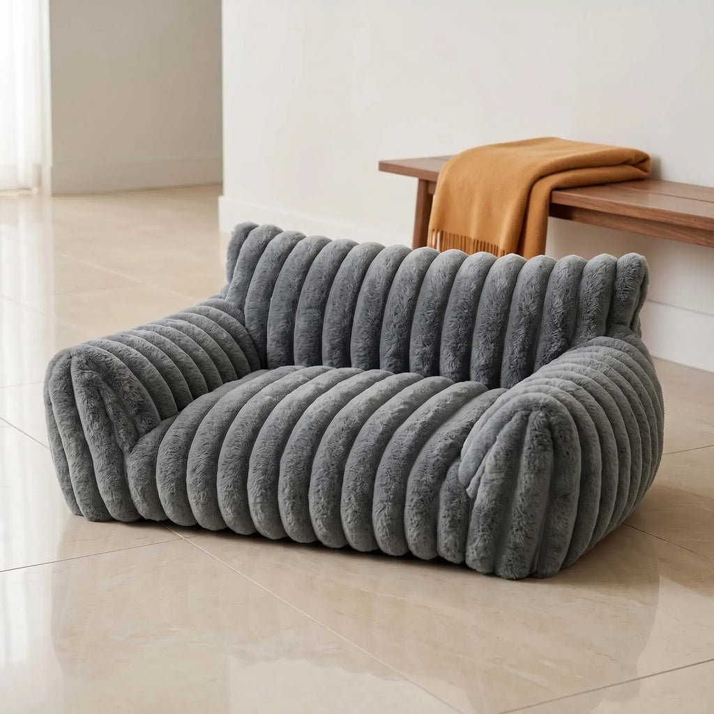 Warm Comfort Cute Cat Sofa Deep Sleep Cat Mat Bed Soft Cushion Pet bed Basket Kitten House for Medium Cats & Small Dogs
