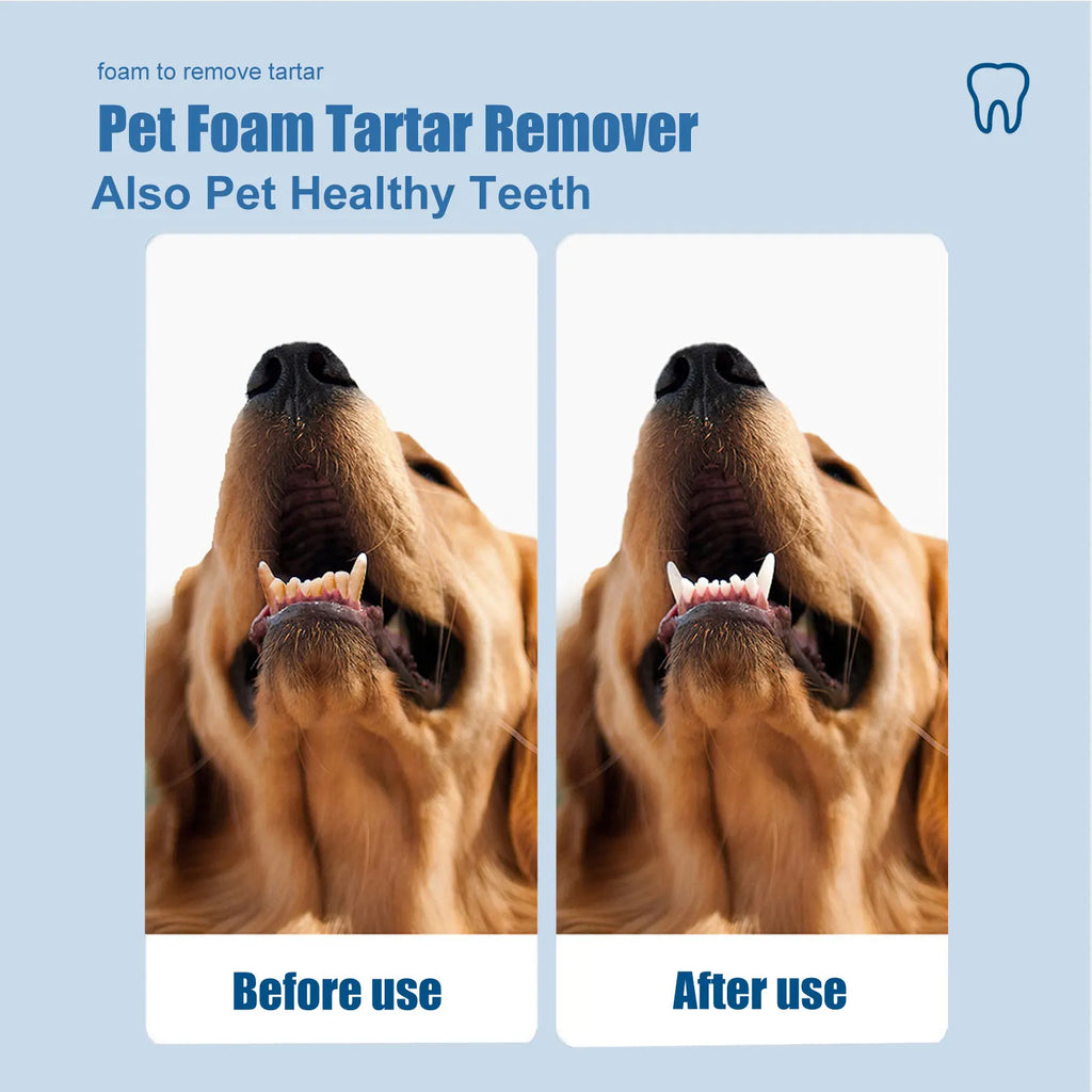 Dog Dental Care Foam Dog Oral Breath Freshener Keep Dog Breath Fresh And Teeth Clean Supports Gum Health Dog Dental Care.
