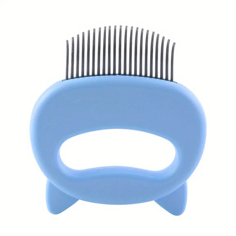 Cat Massage Comb detangling comb Easy Grip Handle Effectively Remove Cat Hair Fine Soft Brush Hair Multi-Color Grooming Tools