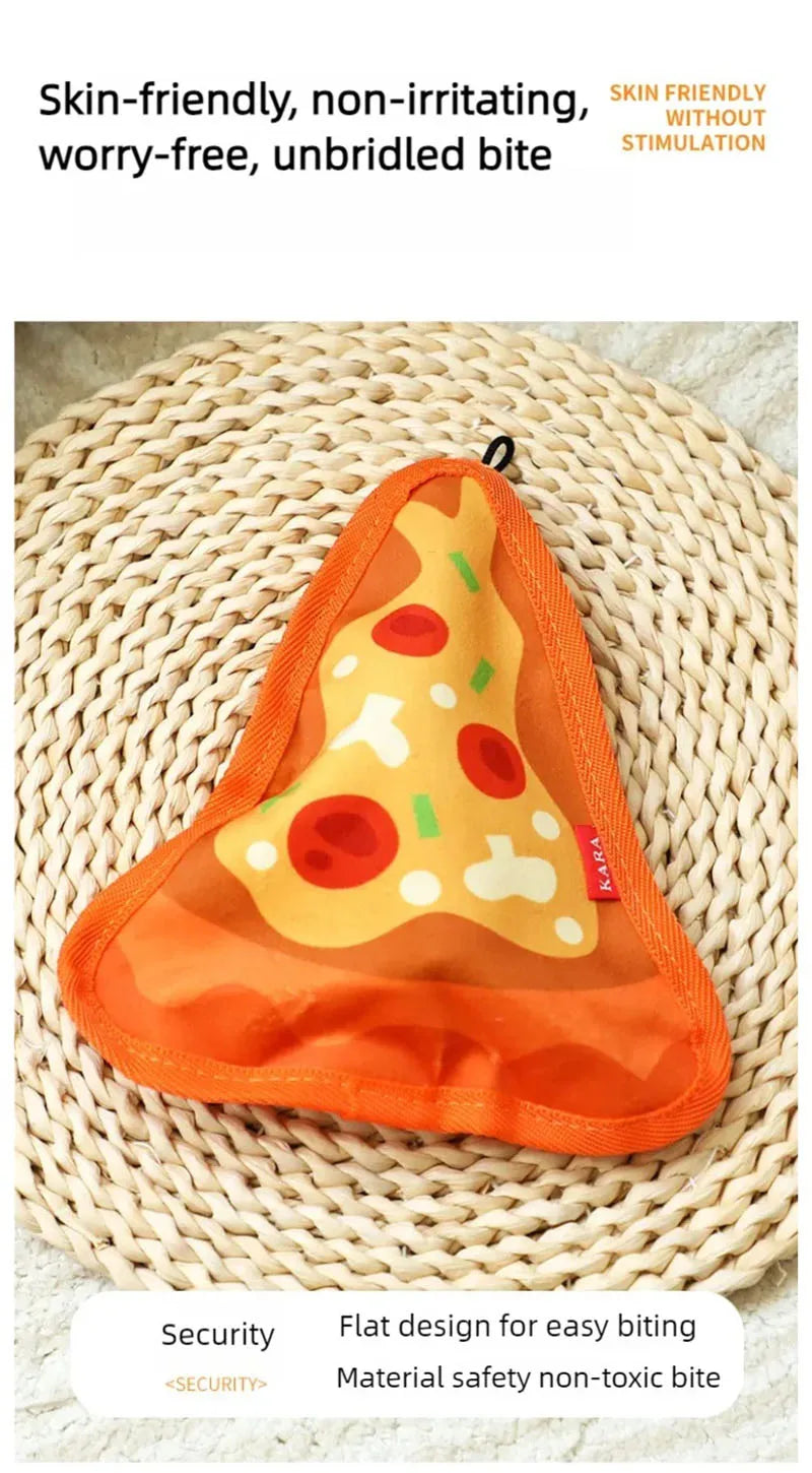 Dog toys that are resistant to biting, grinding teeth, and can relieve boredom with sound simulation, such as hamburgers and fre