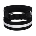 Reflective Solid Color Dog Collar  Polyester Breathable & Comfortable, Anti-Choke Adjustable Pet Collar