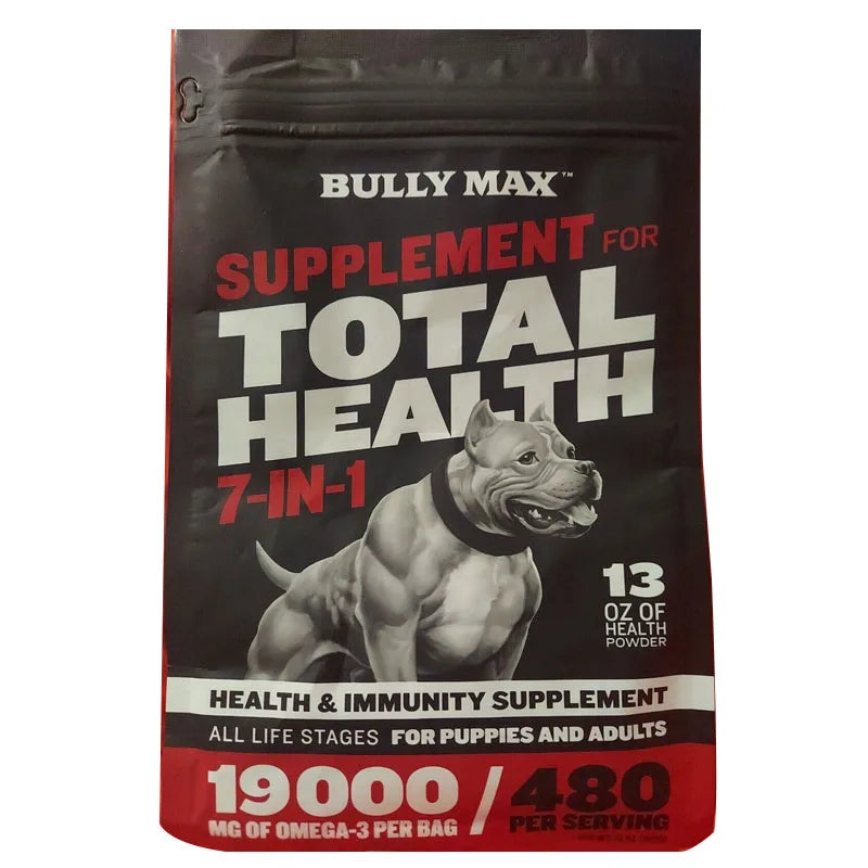 DOG Bully Max 7-In-1 Ultimate Total Health 13oz/bag