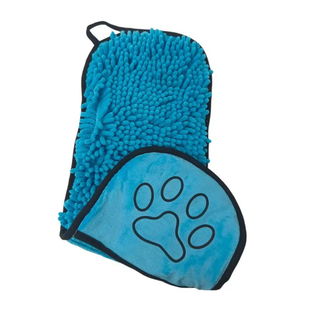 Super absorbent and quick-drying pet dog towel, cat bathing towel, special for large dogs like Teddy and Golden Retriever