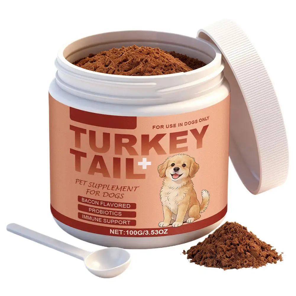 100g Bacon Flavored Pet Health Supplement Elderly Dog Maintenance Joint Intestinal Skin Care Dog Probiotics Immune Support Agent