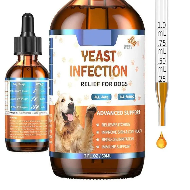 Herbal Skin & Coat Drops for Dogs, 60ml