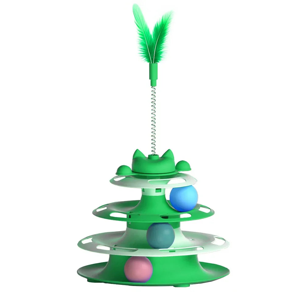 Pet Toys, Cat Toys, Self-hey, Relieve Boredom, Cat Turntable, Funny Cat Stick, Funny Cat, Kittens, Funny Cat Ball Supplies, Cats