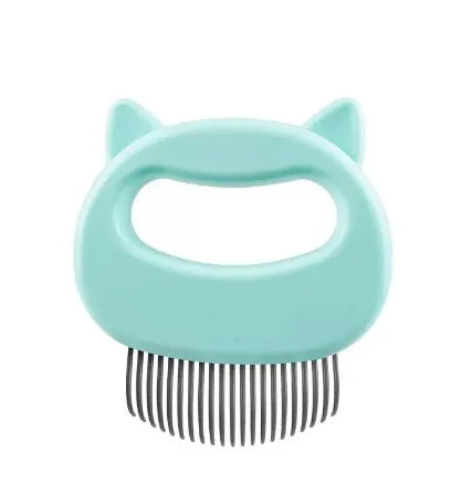 Cat Massage Comb detangling comb Easy Grip Handle Effectively Remove Cat Hair Fine Soft Brush Hair Multi-Color Grooming Tools