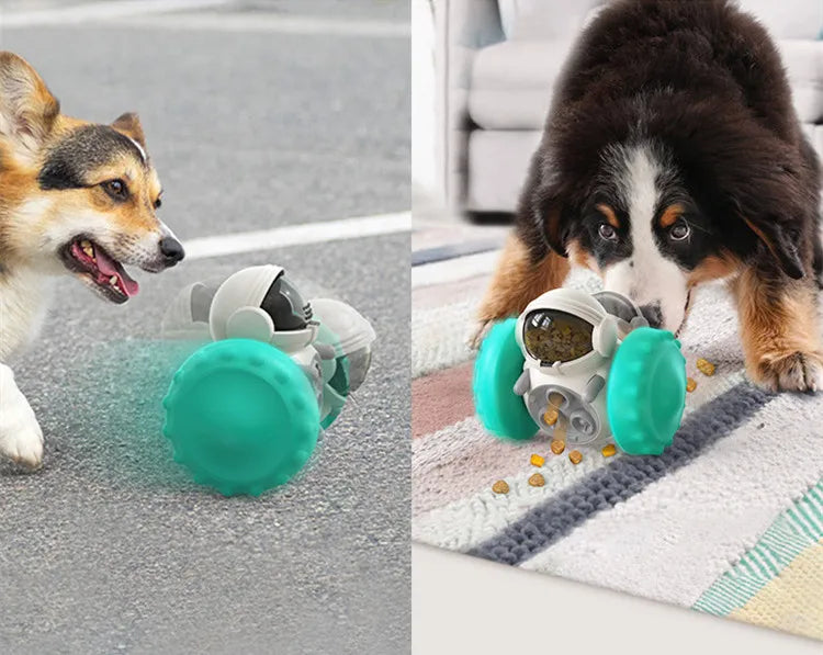 Dog Treat Toy for Small Dogs Interactive Pet Food Dispenser Puzzle Toys Dispensing Cat Slow Feeder Toy For Puppies Medium Dogs