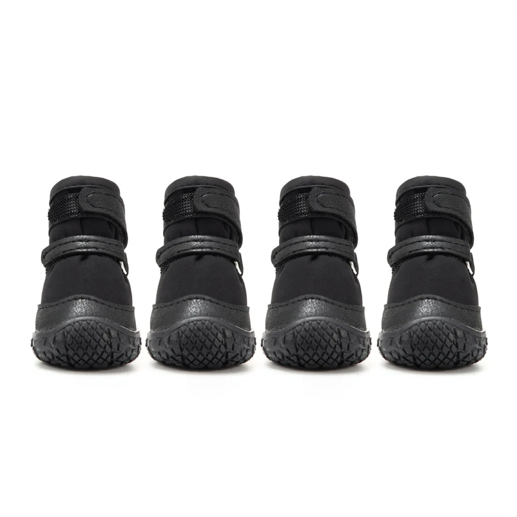 Black Shoes For Dogs Outdoor Durable Dog Shoes Non-Slip Boots For Small Breeds Dogs Teddy Pull Chihuahua Shoes Breathable