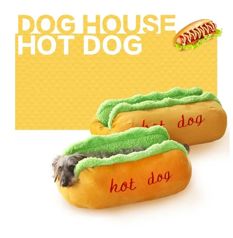 Warm Hot Dog Bed Removable Soft Lounger for Dog Large Hot Sale Washable Elastic Puppy Cat Pet House Sofa Indoor Dog Kennel