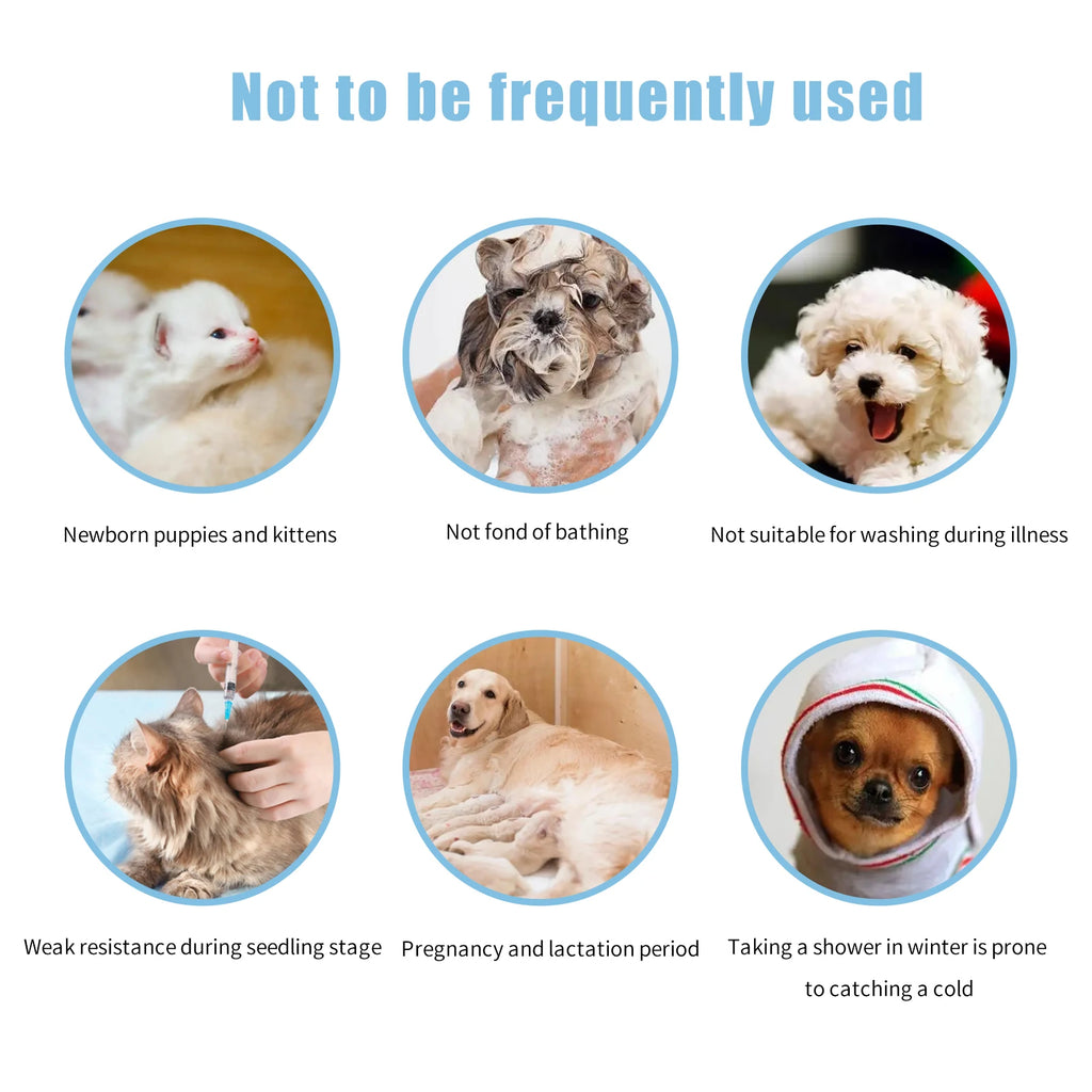 228ml PET Cleaning High Quality Safe Pet Dog Shampoo Body Wash Tender Skin Odor Removing Cleansing Petcleaning for Dogs Cats
