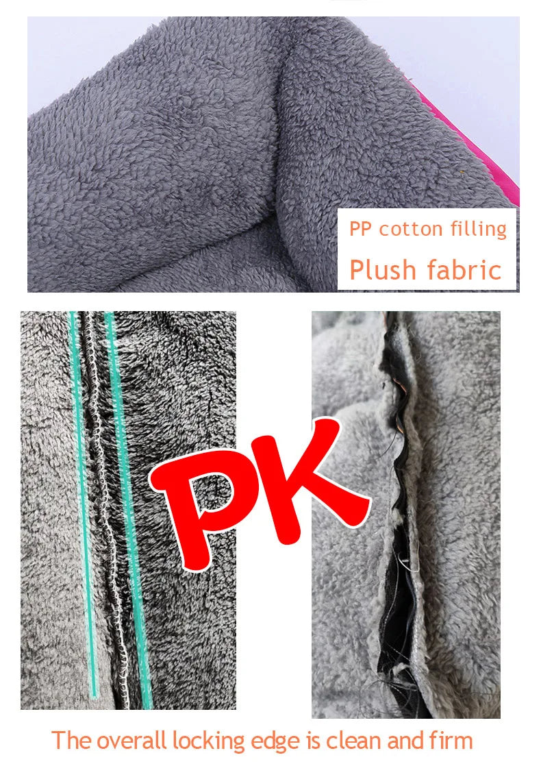 Dog Bed Pets House for Puppy Small Medium Large XXL Supplies Kennel Mat Nesk Sleeping Plush Washable Cat cushion Products indoor