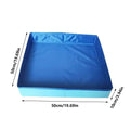 Dog Kiddie Pool PVC Square Shaped Folding Dog Bath Pool Non Inflatable Save Space small pet bathtub For Puppy Cats Pet Supplies