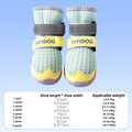 Premium Shoes for Dogs Breathable Wear-resistant and Anti-slip Dog Shoes Adjustable and Soft Dog Accessories Pet Products