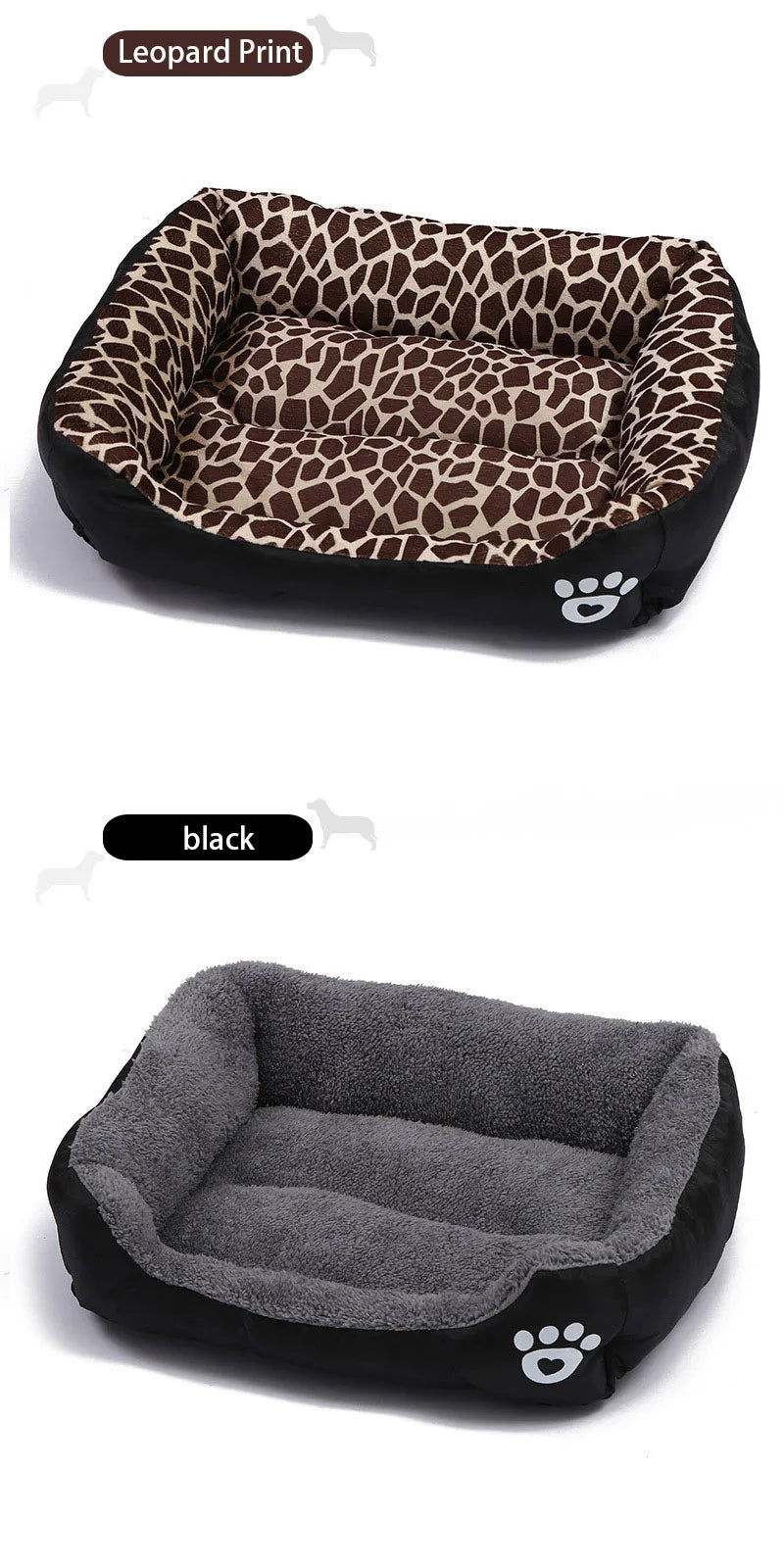 Dog Bed Pets House for Puppy Small Medium Large XXL Supplies Kennel Mat Nesk Sleeping Plush Washable Cat cushion Products indoor