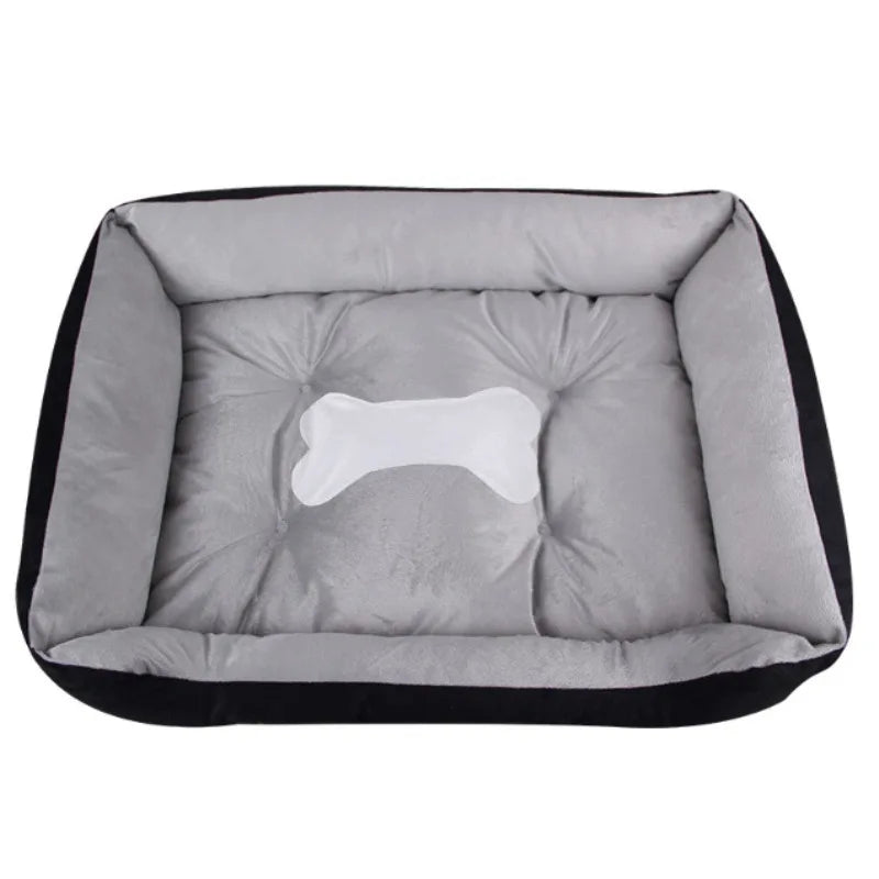 Cozy Pet Bed for Small Medium Large Dogs Warm Plush Dog Cat Bed, Soft Rectangular Dog Mat Cushion