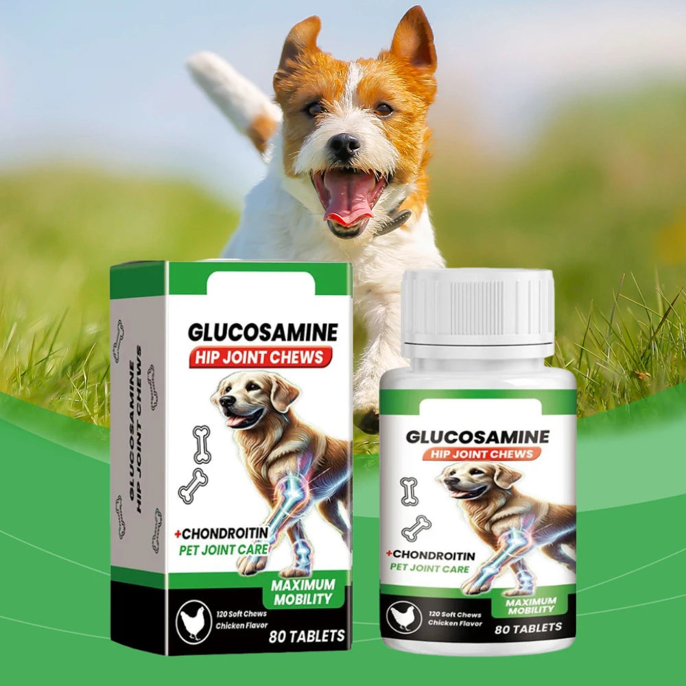 Dog Joint Support Chews Glucosamine Chondroitin Hip Joint Chews For Dogs Mobility Support Enhance Vitality Pet Joint Care