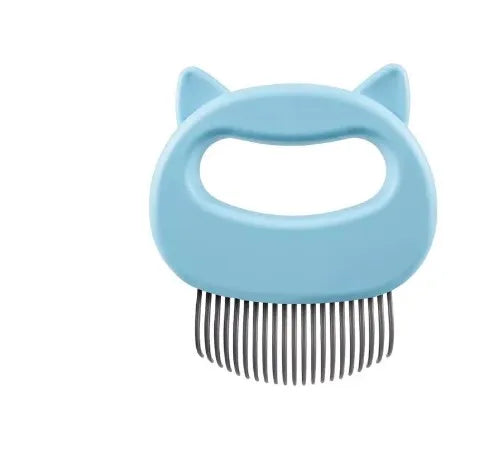 Cat Massage Comb detangling comb Easy Grip Handle Effectively Remove Cat Hair Fine Soft Brush Hair Multi-Color Grooming Tools