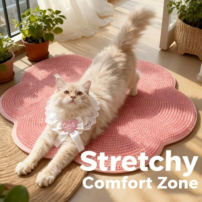 2-in-1 Cat Grooming Cushion Brush Bed Mat  Pet Sleeping Mat Kitten Puppy Nest Pet Cushion Cat Accessories