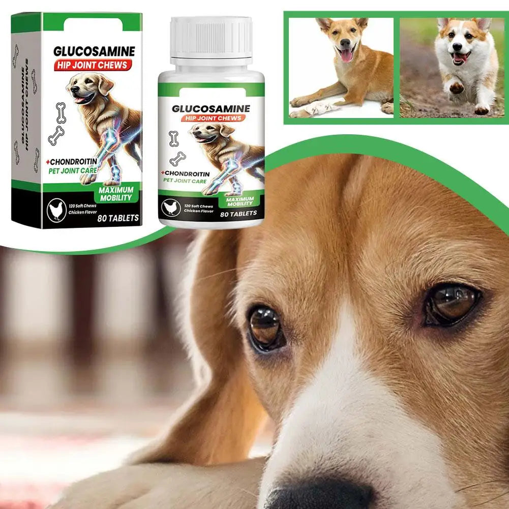 Dog Joint Support Chews Glucosamine Chondroitin Hip Joint Chews For Dogs Mobility Support Enhance Vitality Pet Joint Care