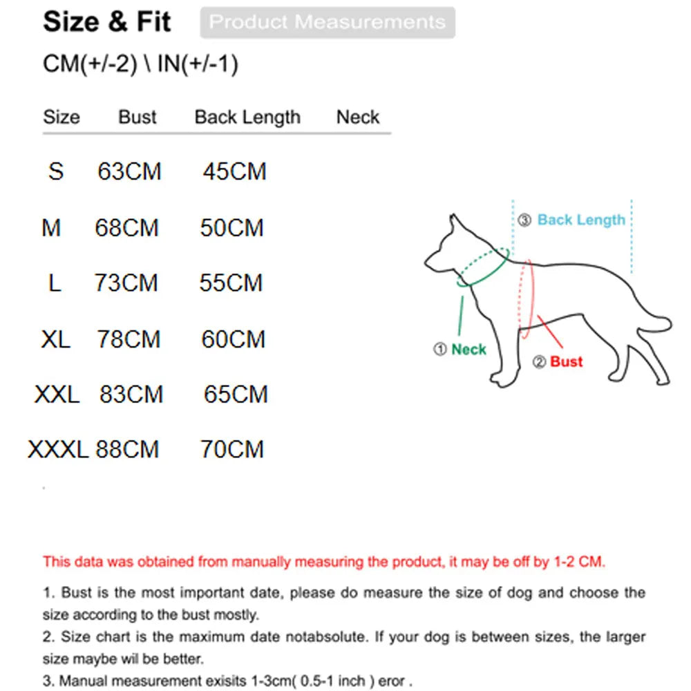 Dog Cloth Samoyed Medium And Large Dogs Golden Retriever Labrador Autumn and Winter Big Dog Thickened Pet Cute Tiger Clothes