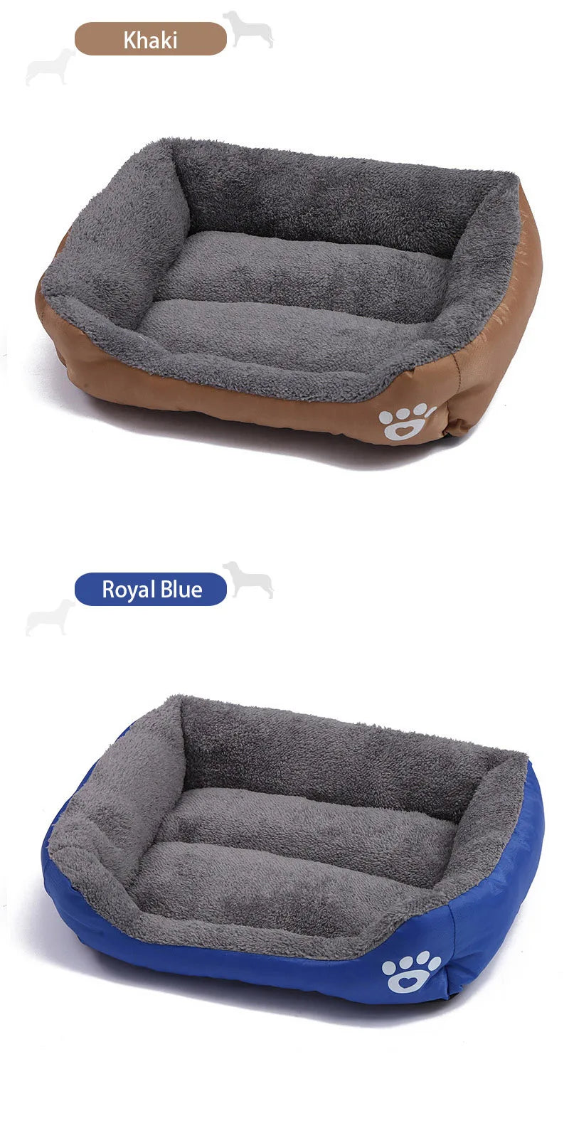 Dog Bed Pets House for Puppy Small Medium Large XXL Supplies Kennel Mat Nesk Sleeping Plush Washable Cat cushion Products indoor