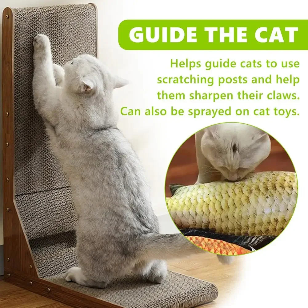 Cat Mint Calming Spray Anxiety Relief Increase Vitality Catnip Infused No Mess Pet Behavior Training Interactive Cat Toy for Cat